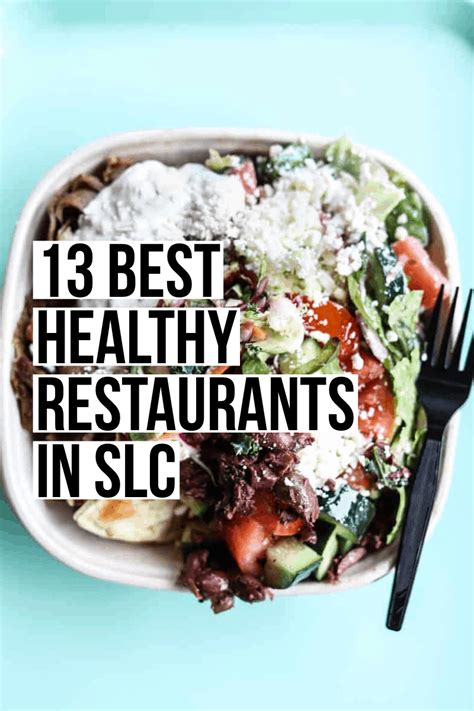 Discover the Best Healthy Food in SLC for Optimal Nutrition
